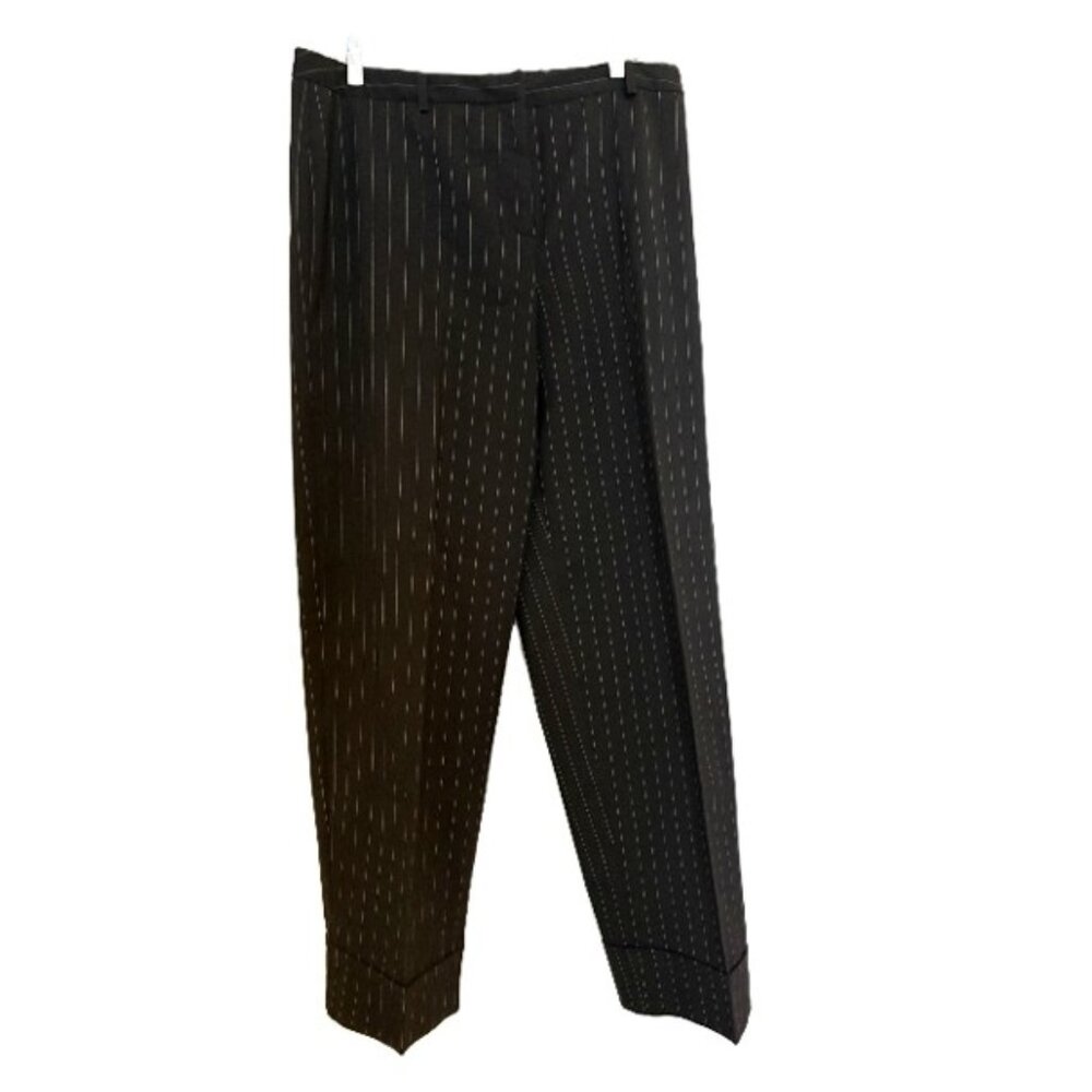 Max & Lily Pinstripe Dress Trousers Slacks Sz 14